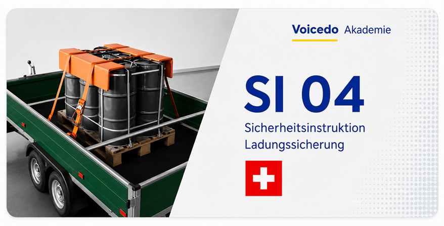 Sicherheitsinstruktion Ladungssicherung
